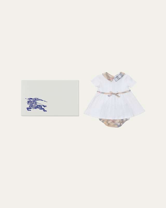Girl's Orla Dress & Bloomers Gift Set, Size 3M-18
